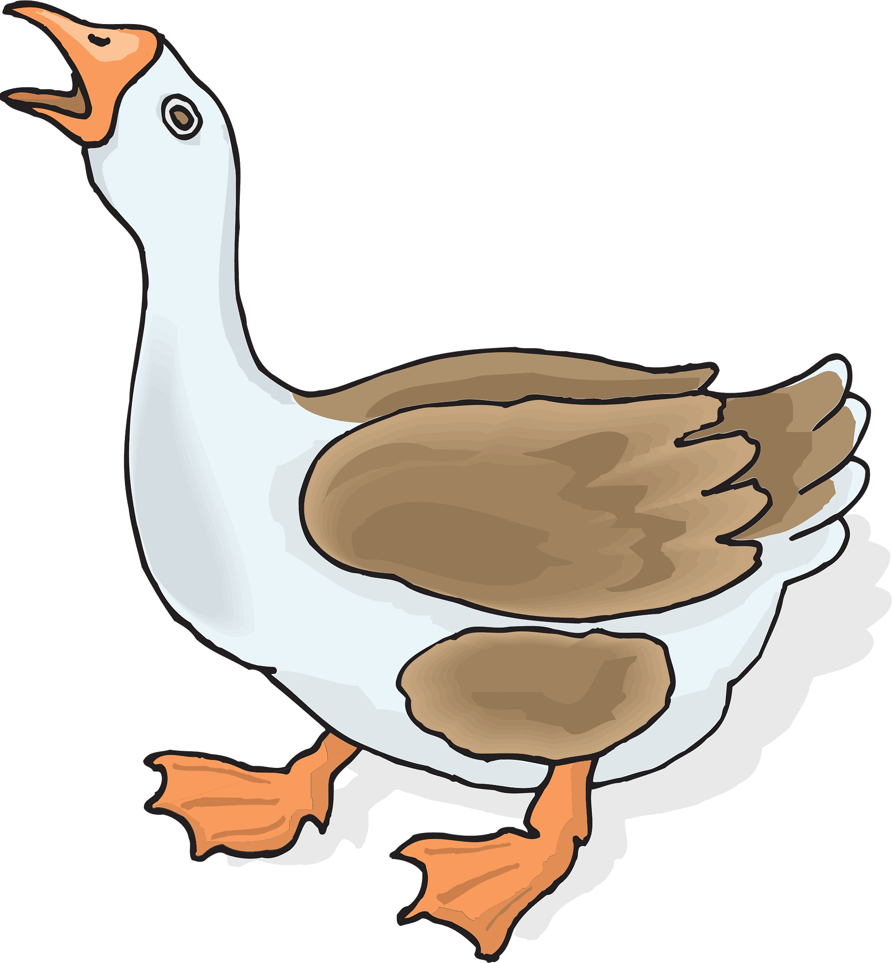 Goose clipart picture