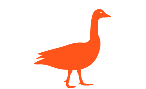 Goose go hunt idaho clipart vector