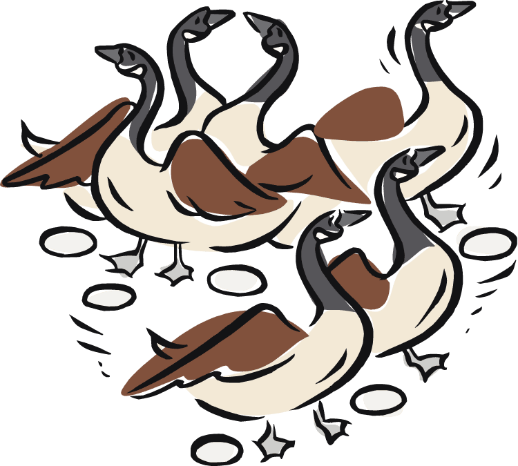 Goose vector images over clipart
