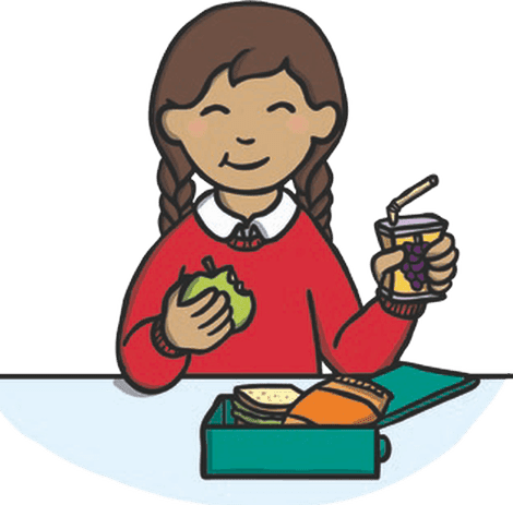 Healthy and fun lunch box tips ideas clipart image