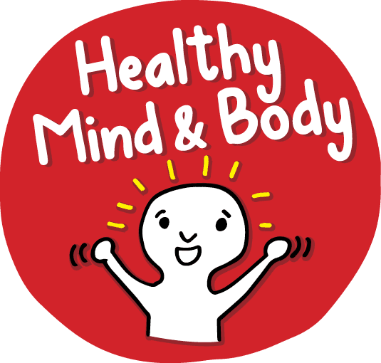 Healthy mind and body center for performance improvement clipart logo
