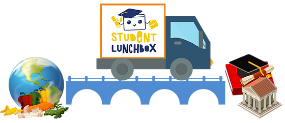 Lunch box fighting college hunger nonprofit near me student clipart logo