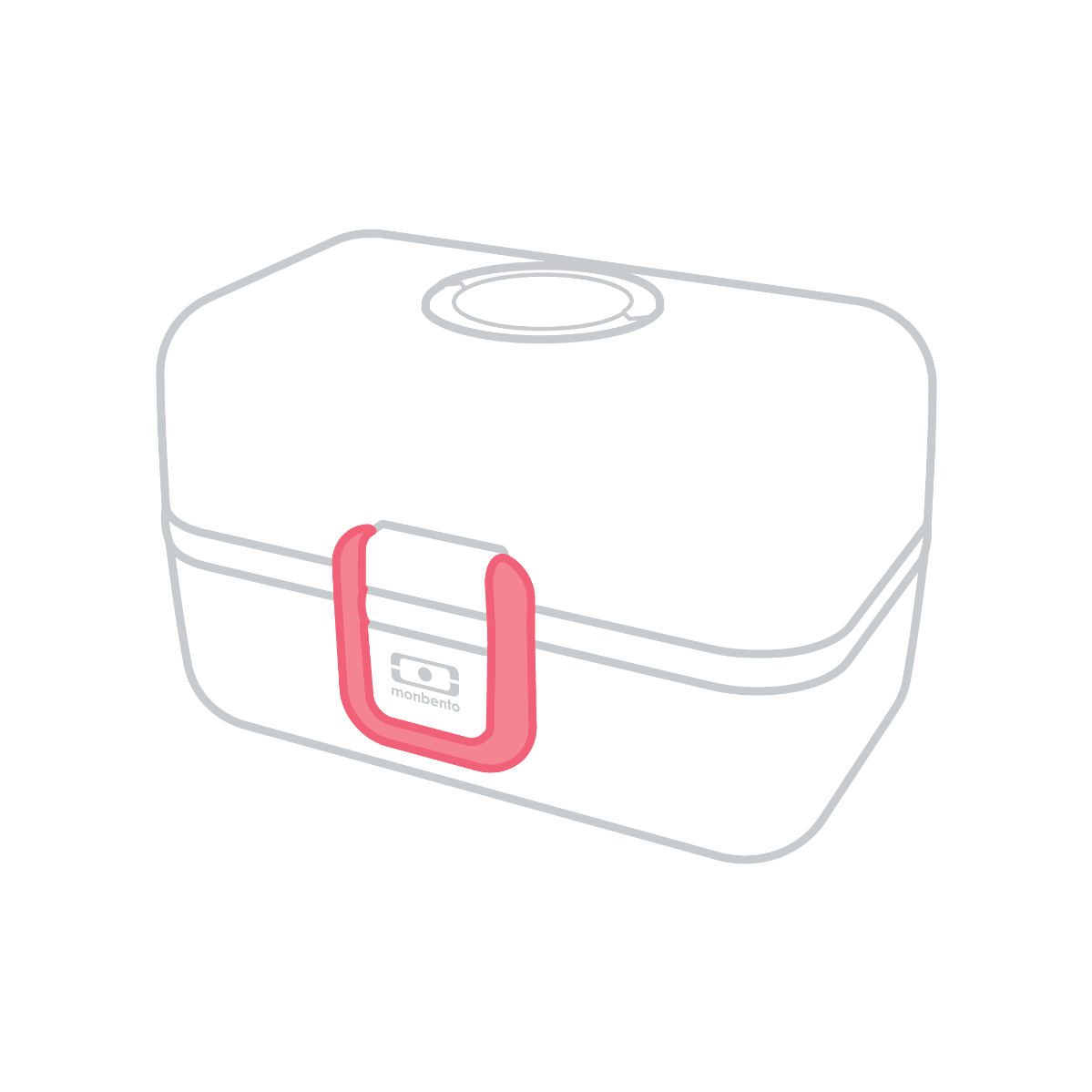 Lunch box lock for mb tresor bento clipart transparent
