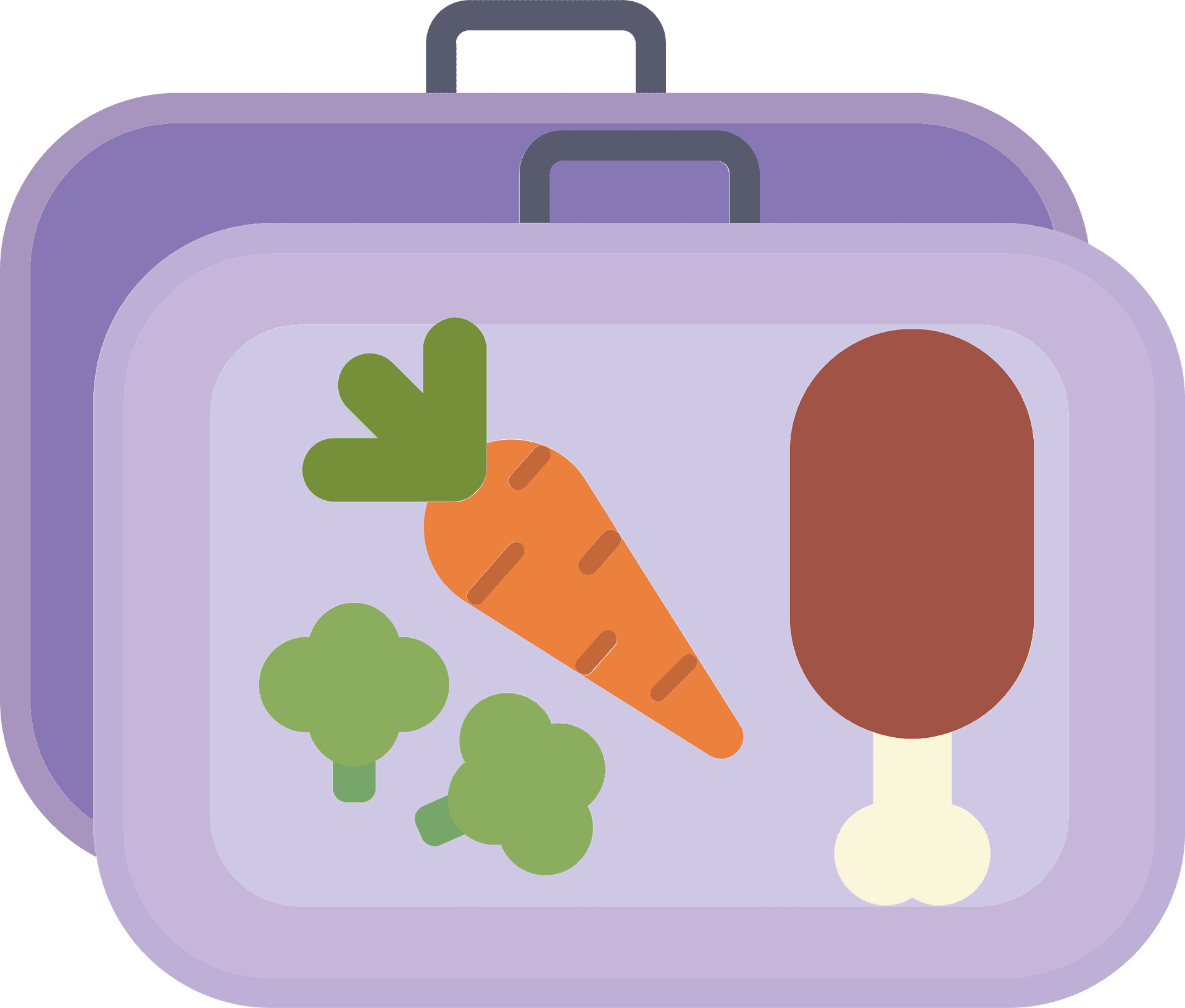Lunch box lunchbox clipart vector