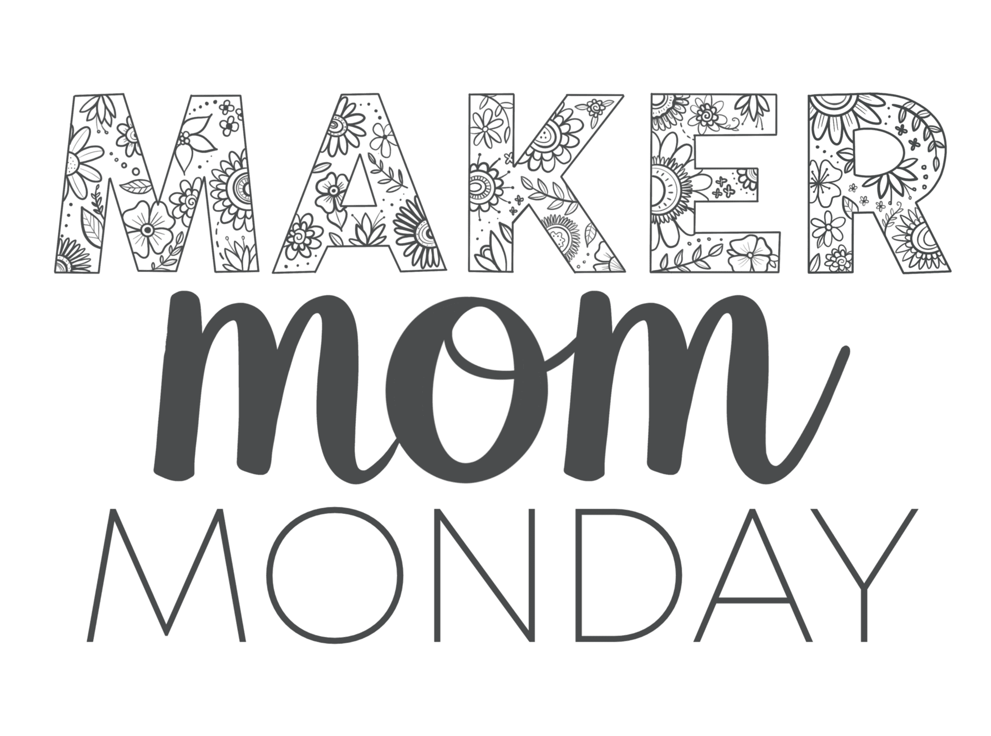Maker mom monday jackie jean clipart free