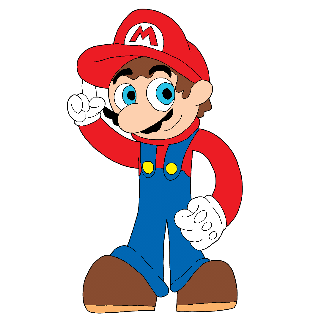 Mario by alexmonette clipart logo