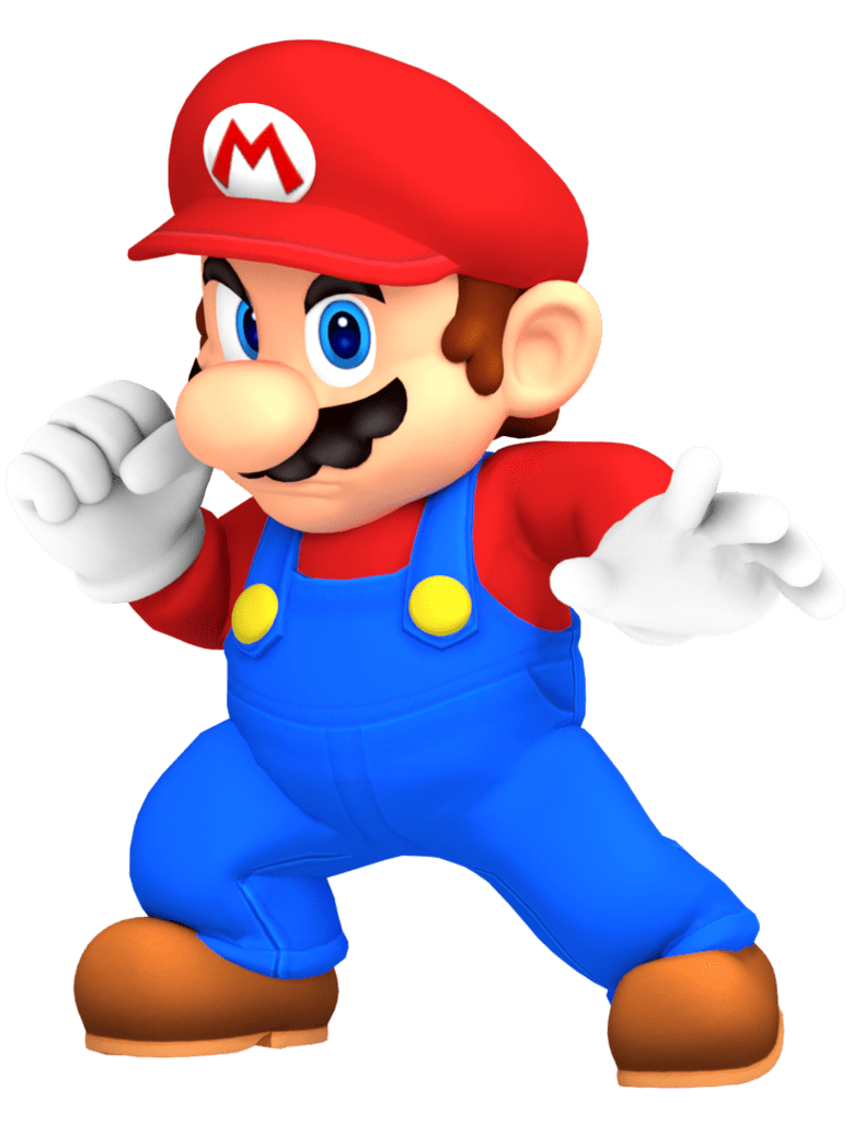 Mario super background clipart