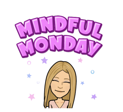 Mindful monday counseling corner with mrs hatfield clipart logo