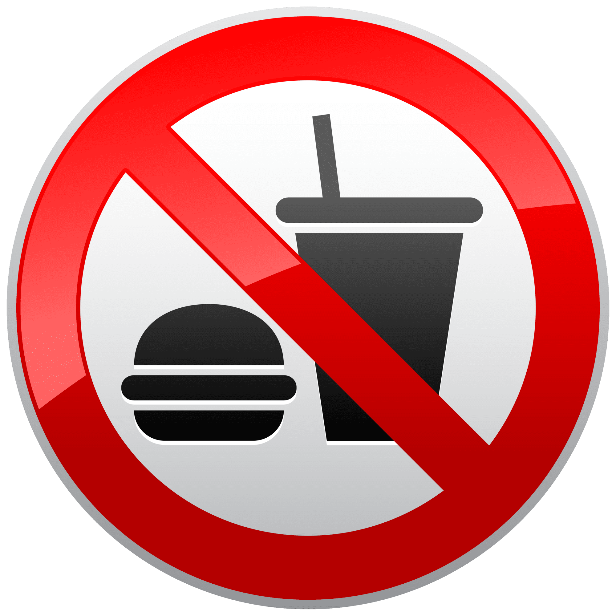 No eating or drinking prohibition sign clipart best logo