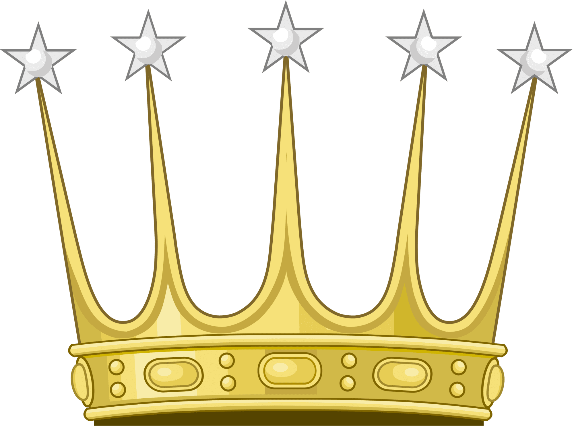 Queen crown celestial clipart transparent
