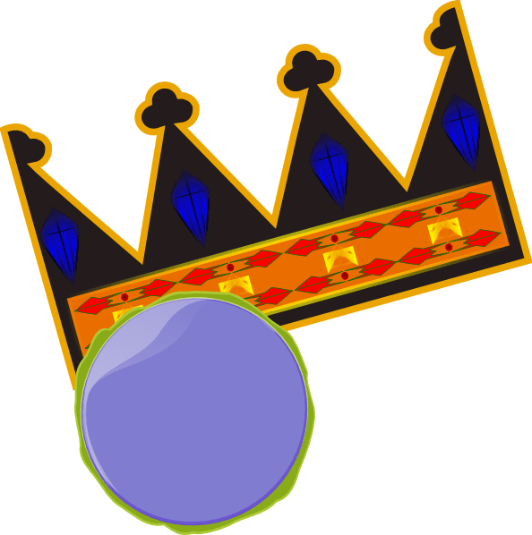 Queen crown clipart vector 3