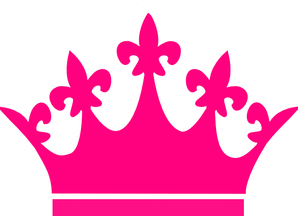Queen crown clipart vector line 2