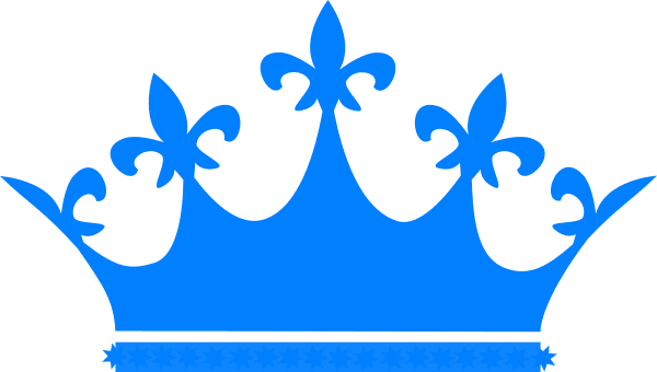 Queen crown clipart vector line 4