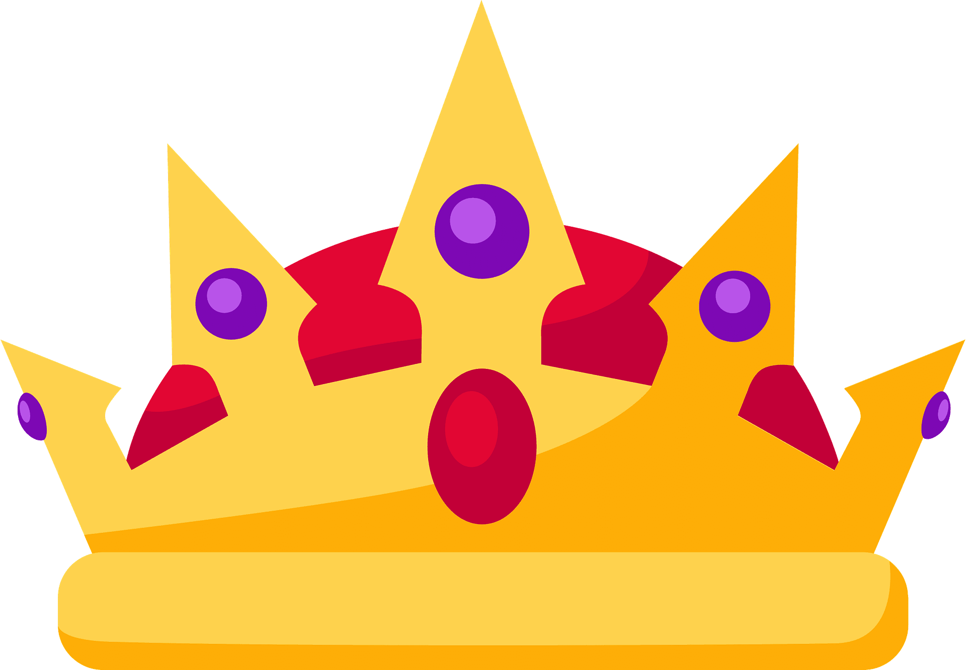 Queen crown clipart vector