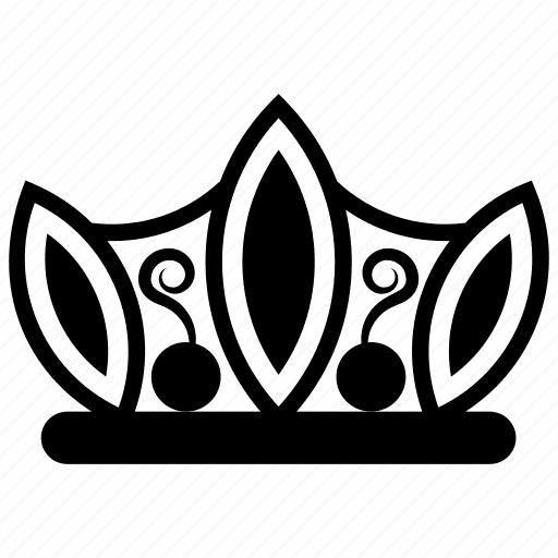 Queen crown design jewels symbol tattoo clipart background