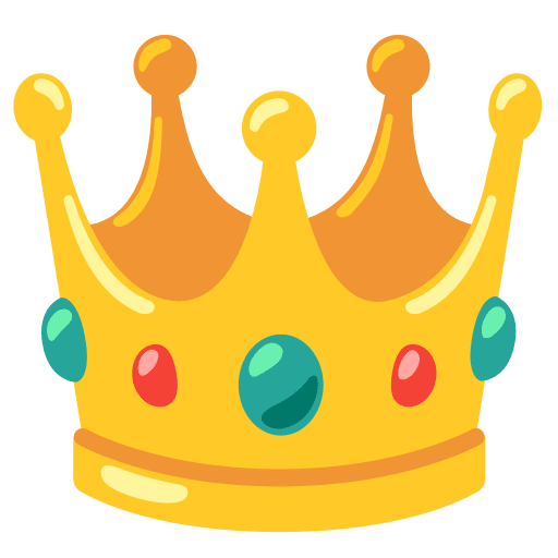 Queen crown emoji clipart image