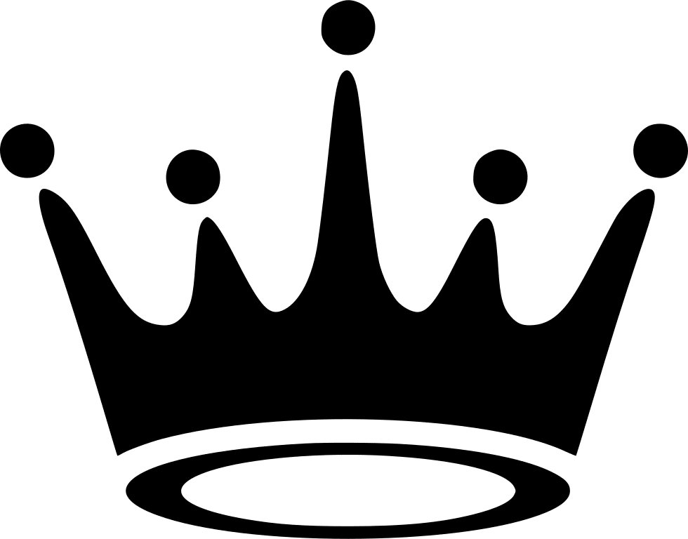 Queen crown logo clipart