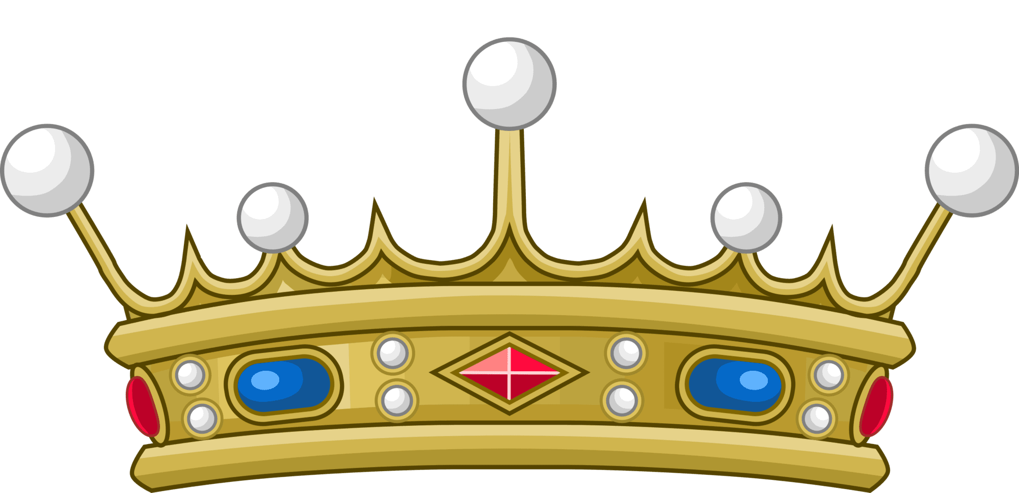 Queen crown of viscount france variant clipart photo