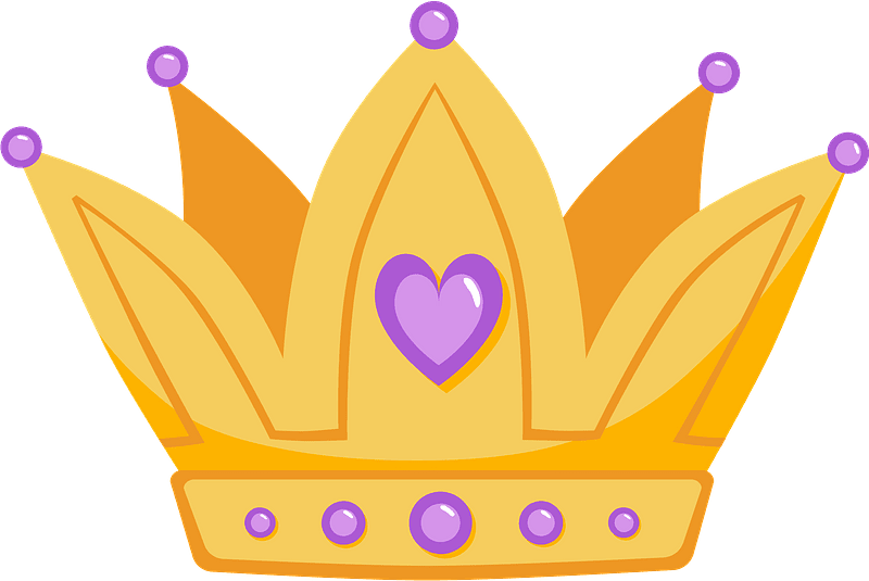 Queen crown tiara clipart logo