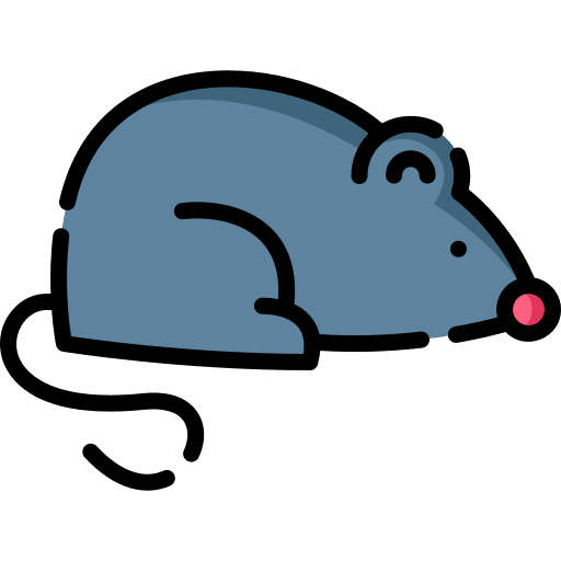 Rat special lineal color clipart clip art