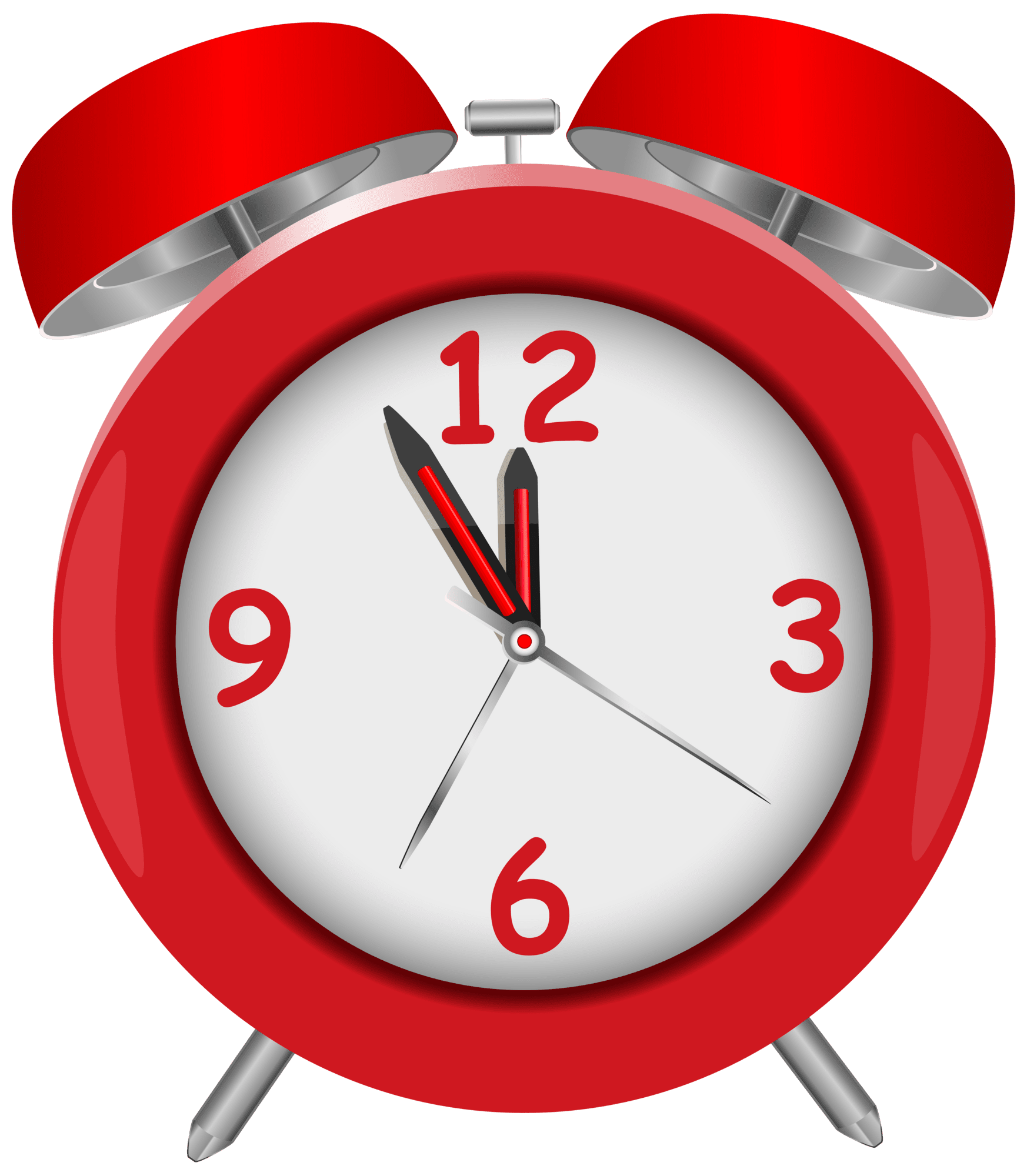 Red alarm clock clipart best logo