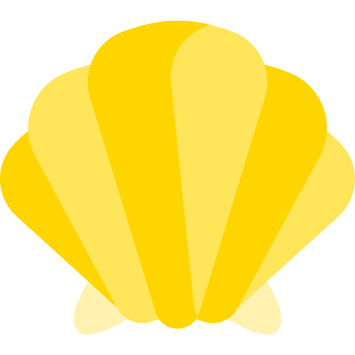 Shell special flat clipart photo