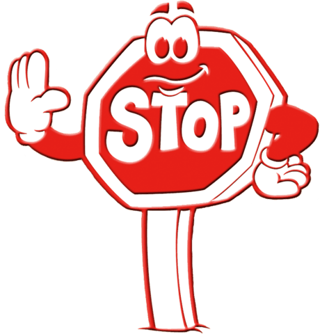 Stop signal and show pass wallace community college selma clipart image