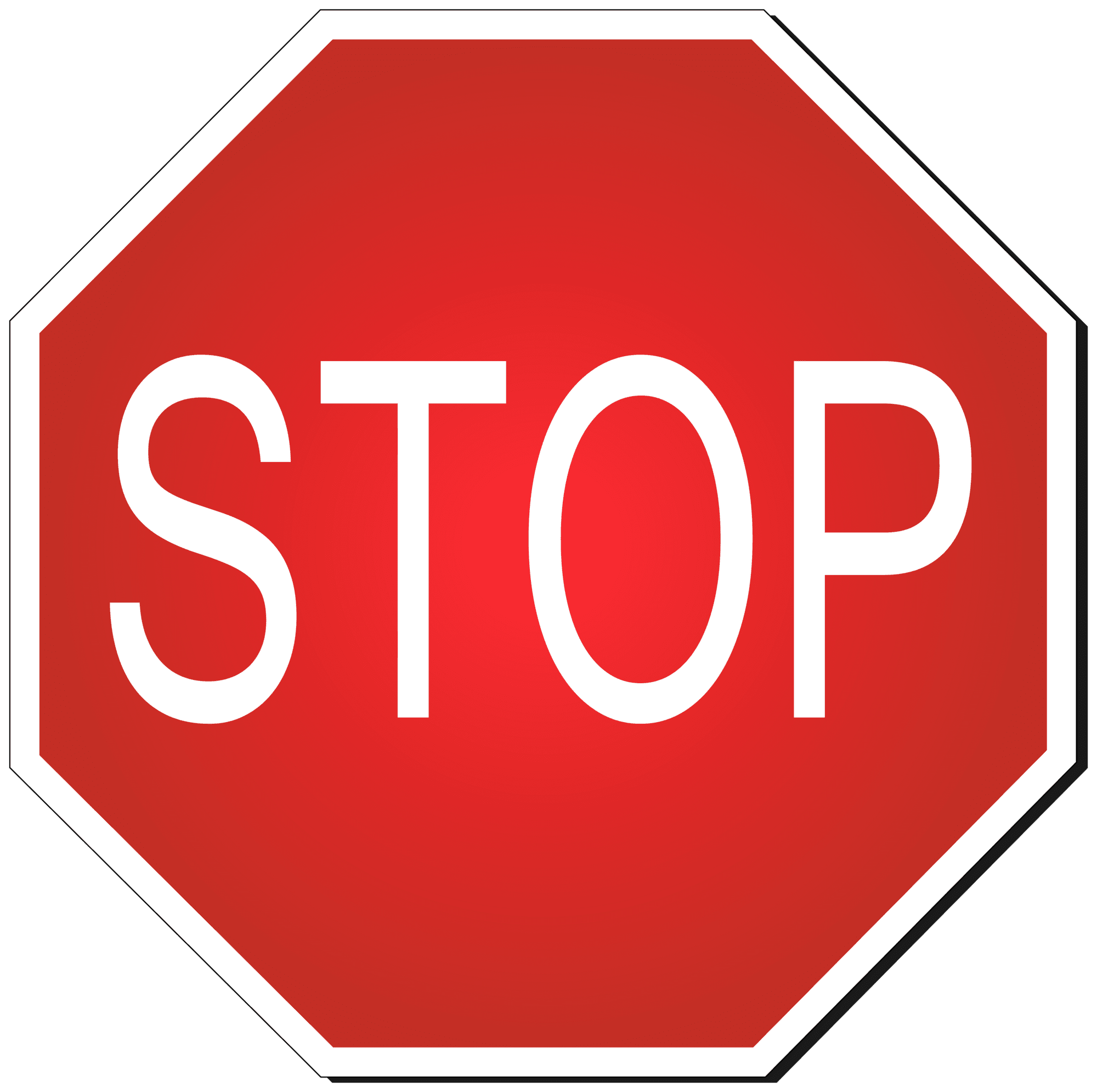 Stop signal road sign clipart best picture