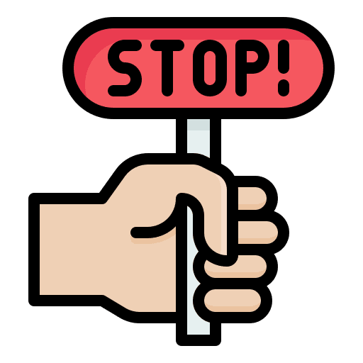 Stop signal sign clipart clip art