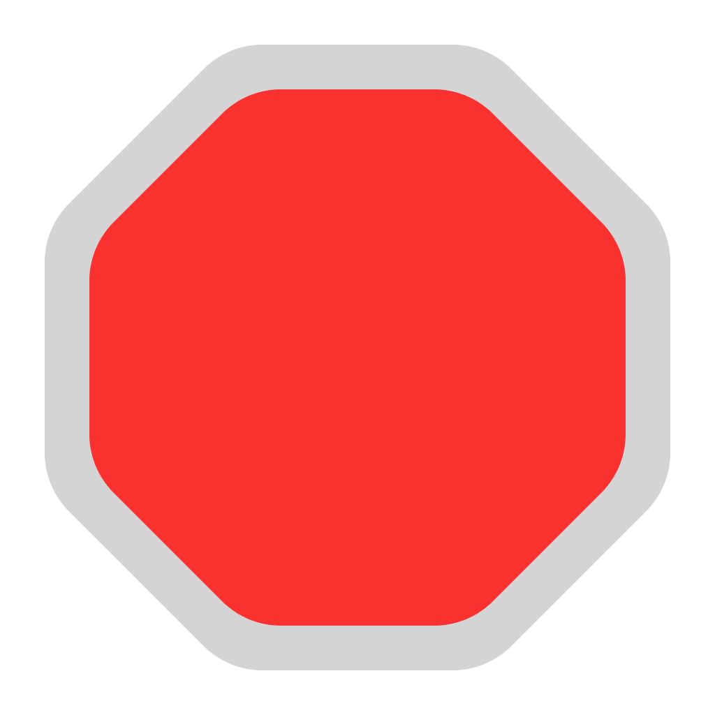 Stop signal sign flat fluentui emoji microsoft clipart free