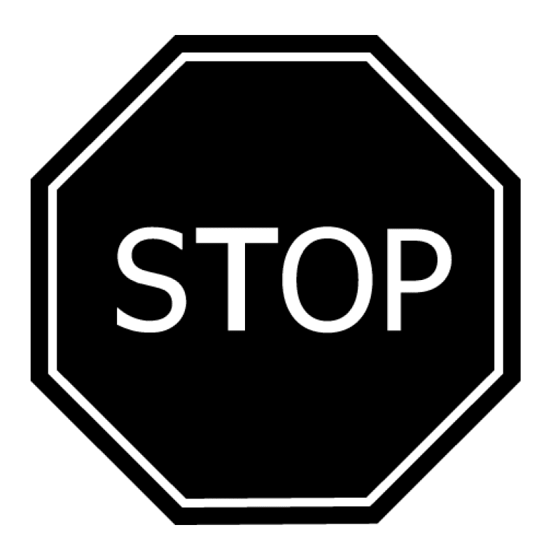 Stop signal sign images all clipart 3