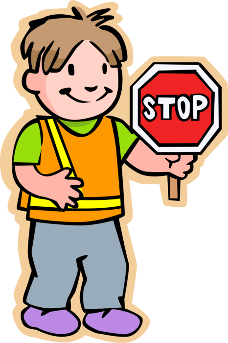 Stop signal sign images clipart 6