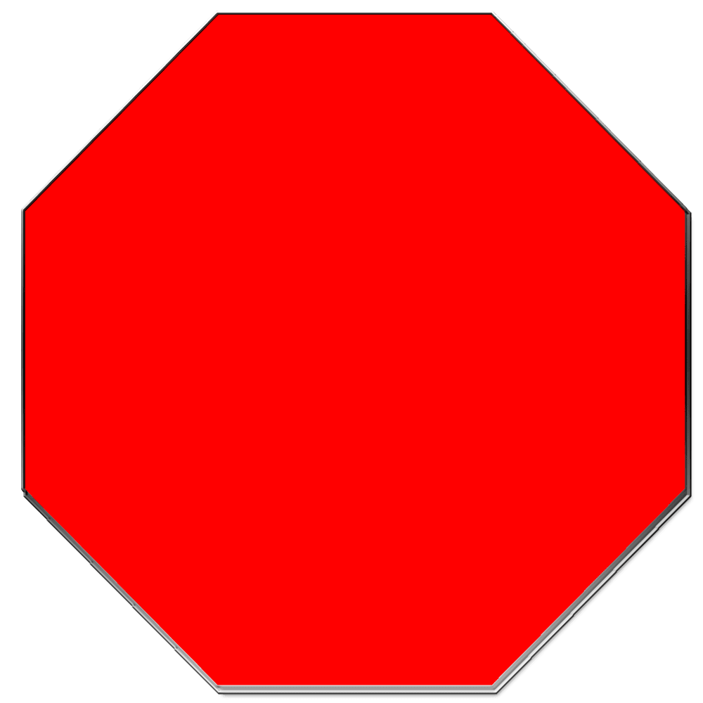 Stop signal sign shape ftu resource by the warehouse clipart free