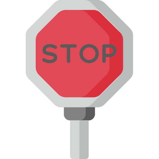 Stop signal sign signs clipart free