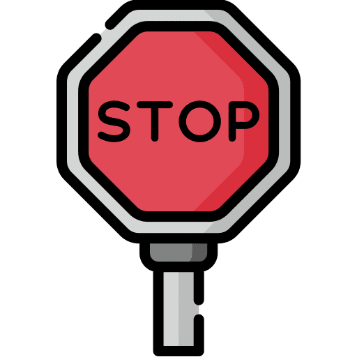 Stop signal sign signs clipart picture