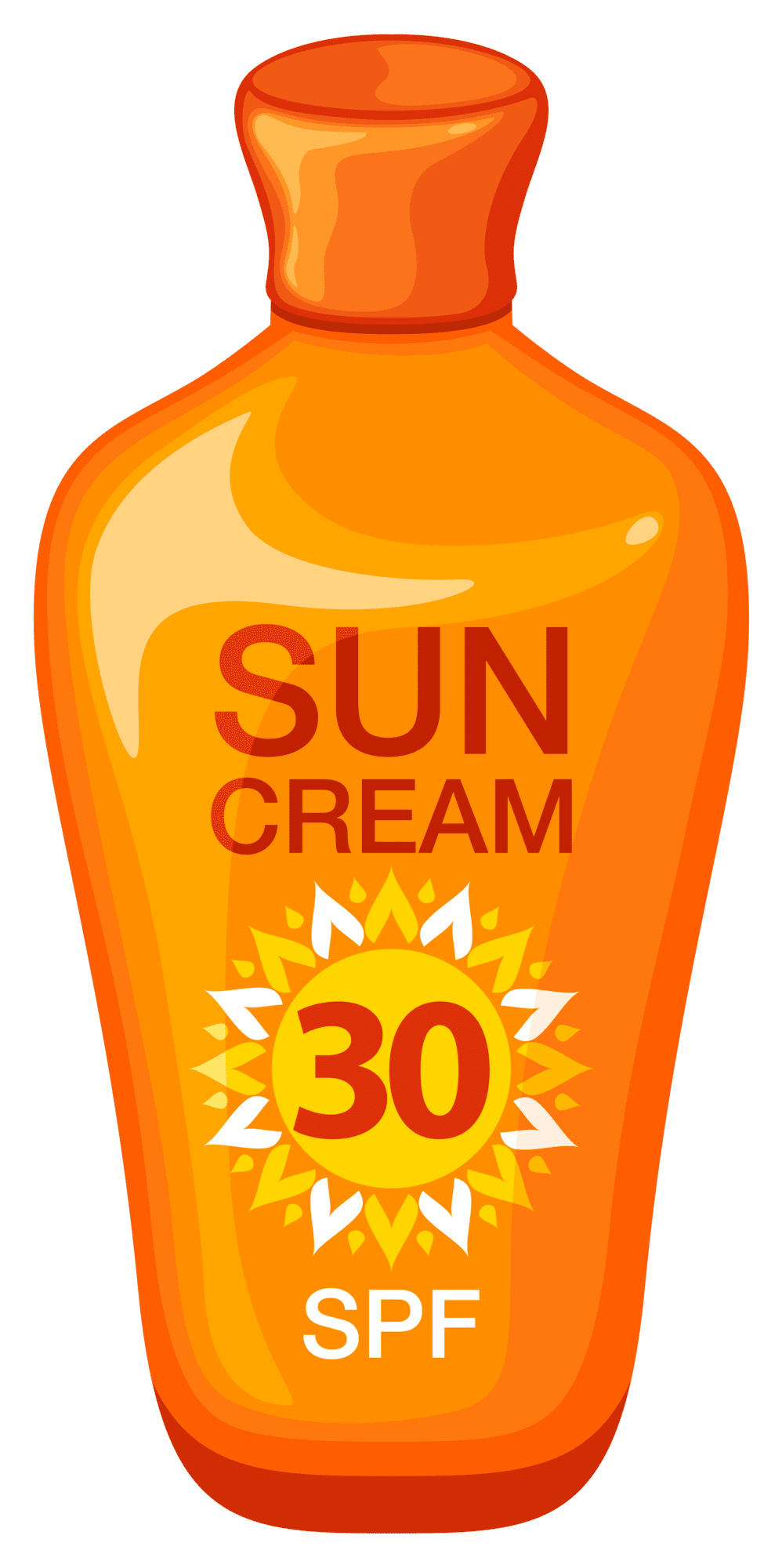 Sunscreen picture high quality clipart