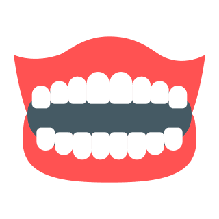 Teeth background clipart