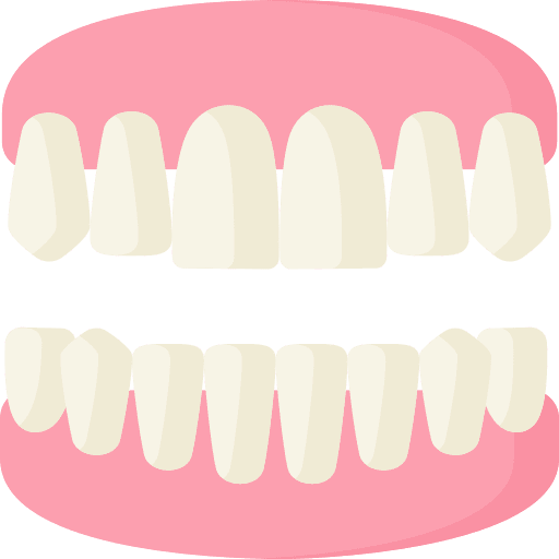 Teeth dentures bridges clipart image