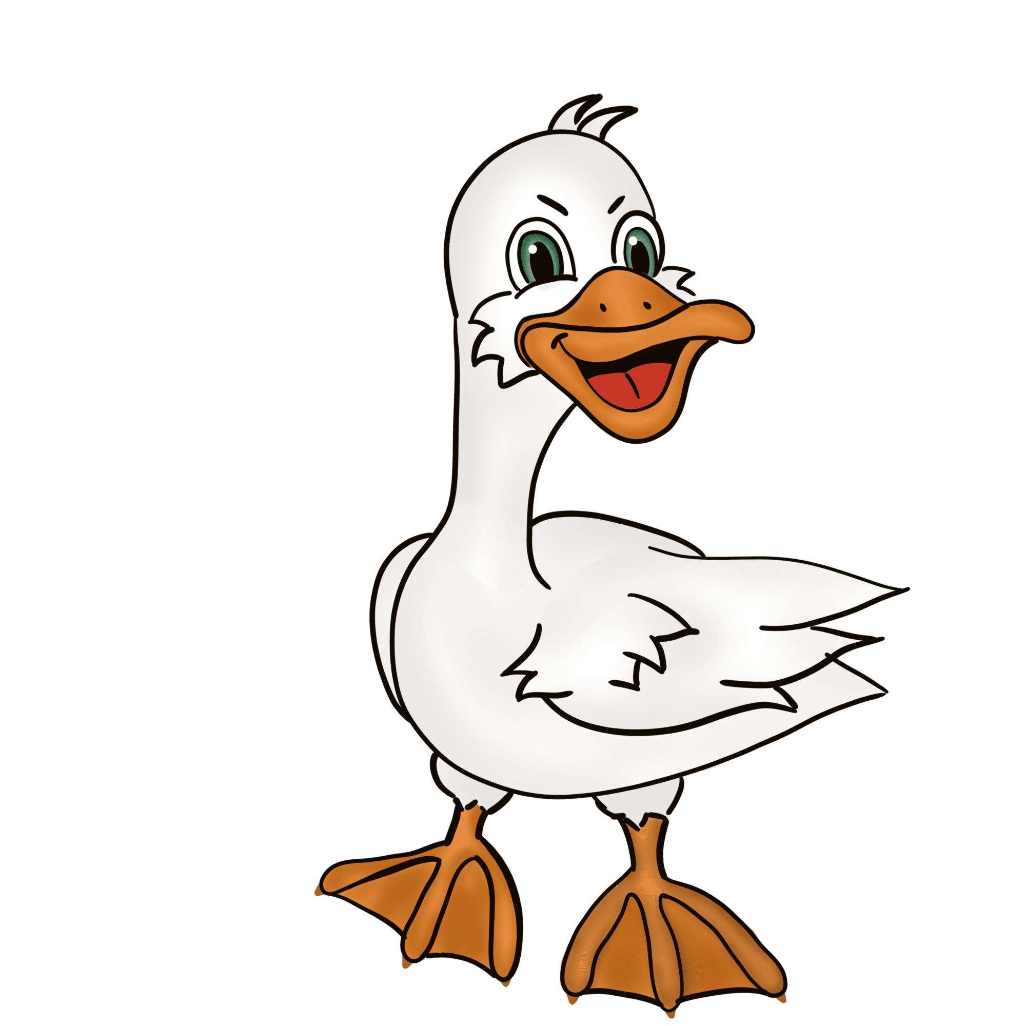 Untitled goose party witch oven clipart vector