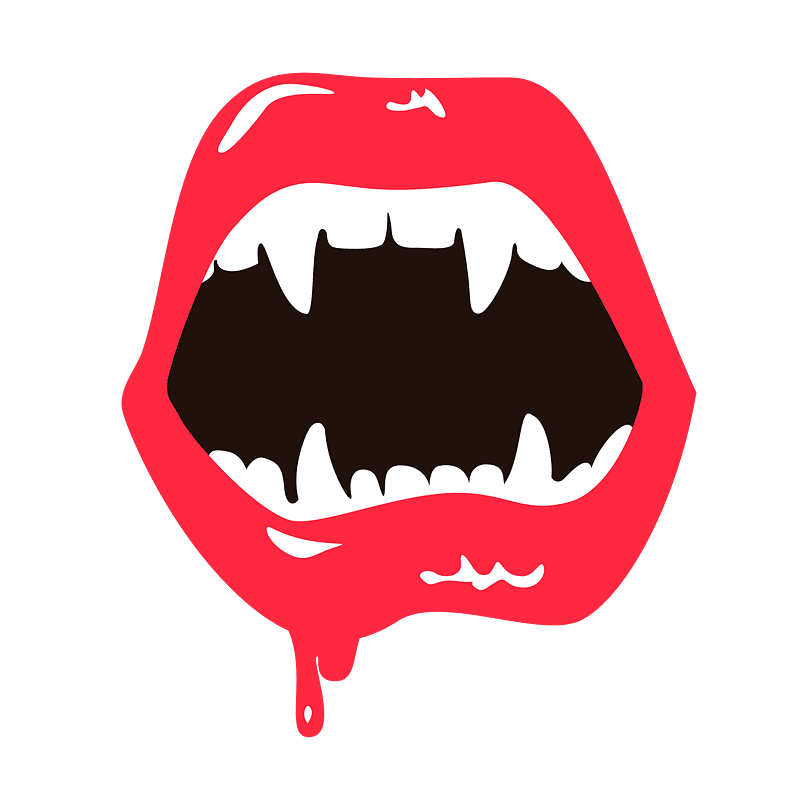 Vampire teeth images photos stickers clipart